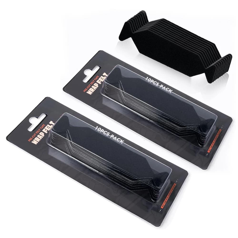EHDIS 30PCS Pre-Cut Tergipavimento Panno di Feltro Tessuto Protezione Bordo In Fibra Misura 4 Pollici Raschietto Per Auto Sostituzione Involucro Del Vinile Buffer Strumenti
