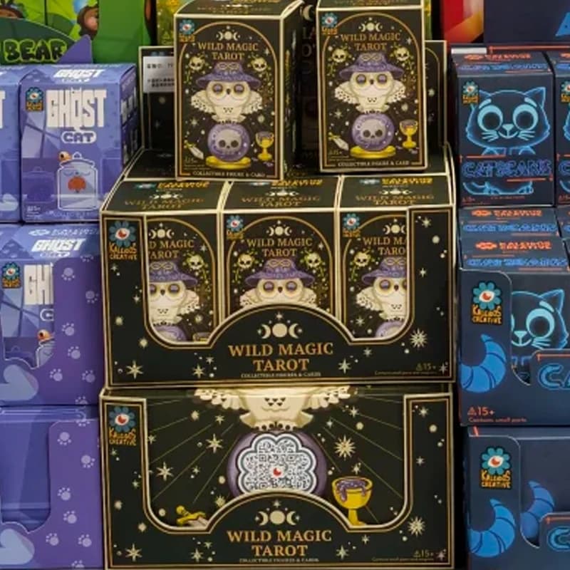 Nuovo in Stock Originale Kaleidos Creative Wild Magic Tarot Series Blind Box Figure Modello Giocattolo da Collezione Ornamenti da Scrivania