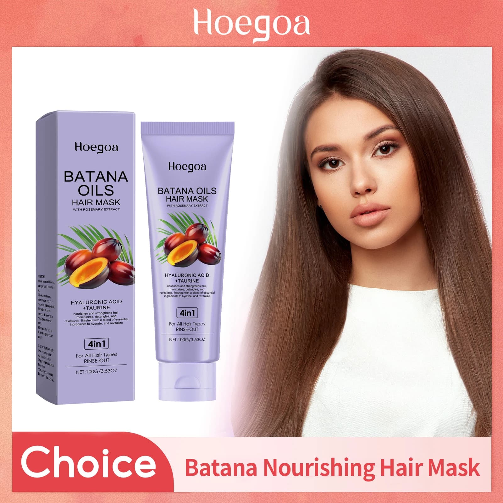 Batana Oil Hair Mask Hair Scratch Anti Loss Deep Nutrition Levigating Repair Split hair growth damaged Balm for dense hair