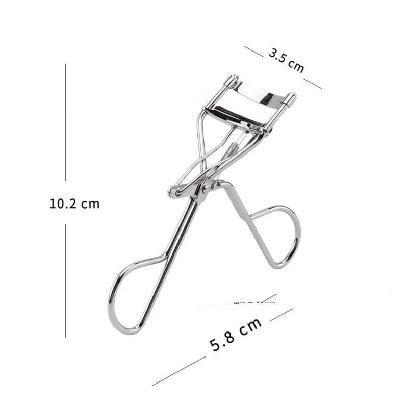 Professional Eyelash Curler with Soft Silicone Pad Spring Loaded Design Long Lasting Curls 2 Colors