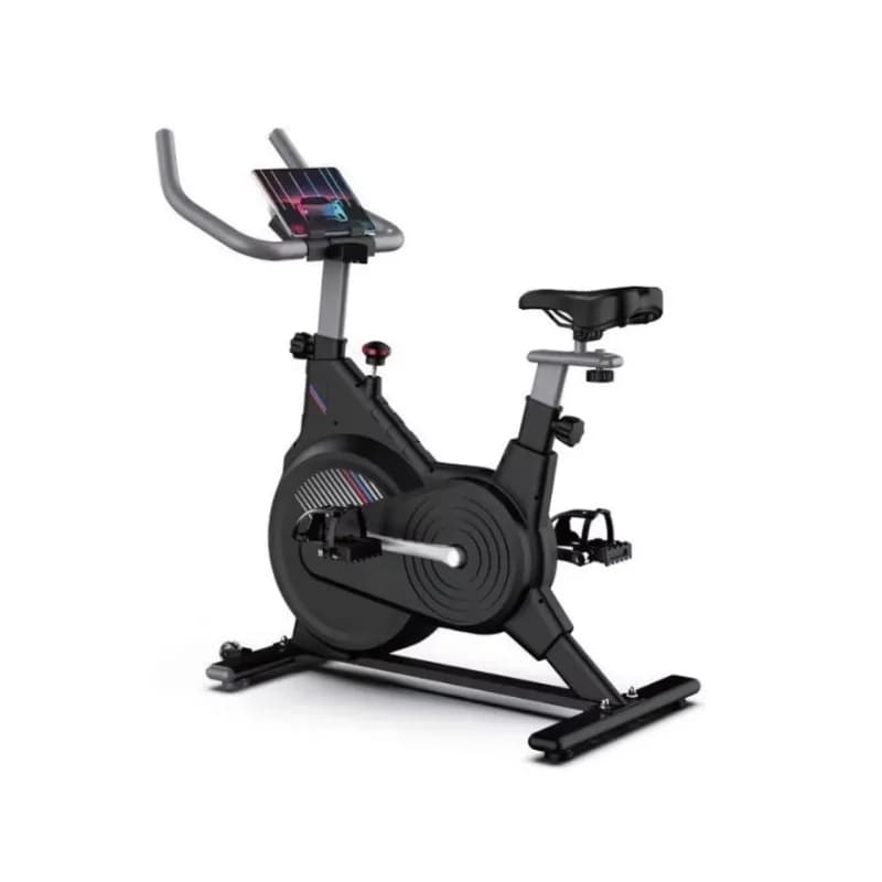 YTYIN Spin Bike Professional for indoor cardio workout with multifunction LCD display Belt transmission system Steel construction