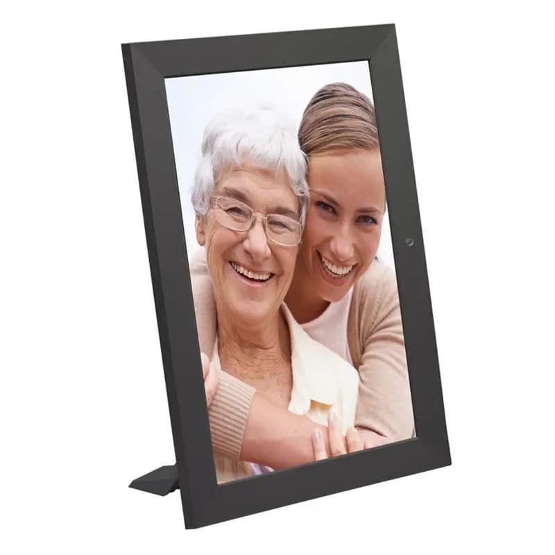 Cornice digitale multifunzione ABGN con schermo IPS HD da 8 pollici, presa EU - Riproduce musica, immagini e film
