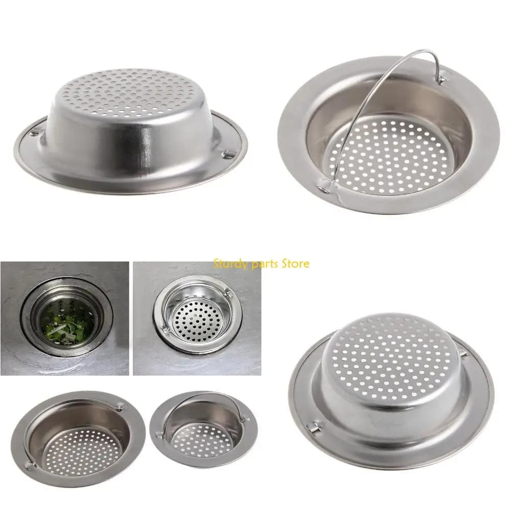 97QC Filtro per lavello da cucina Tappo scarico Tappo scarico filtro in acciaio inossidabile