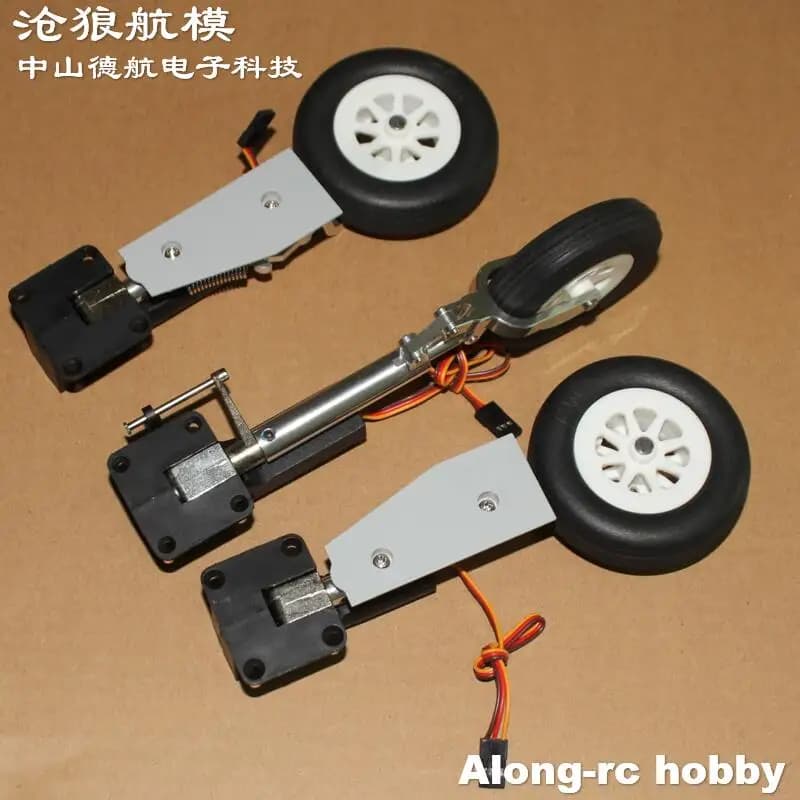 Freewing EPO RC Aereo Avanti S V2 80mm EDF Jet Plane Pezzo di ricambio - Tettuccio a cappuccio o carrello di atterraggio retrattile Parte RLG per modello RC