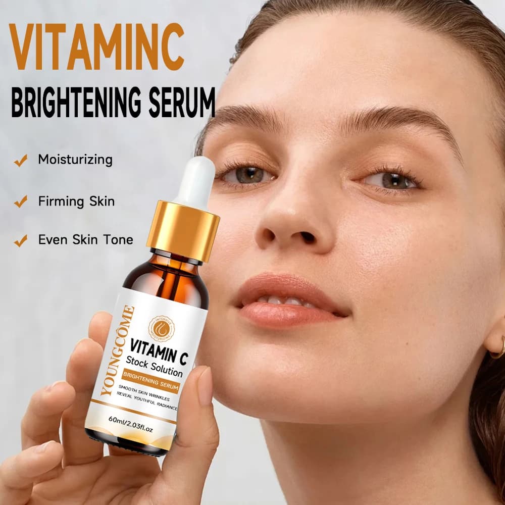 Effective vitamin C whitening serum Remove dark spots Lentiggine Dissolvency Melanine Antiwrinkles Nutrient Skin Care of Face