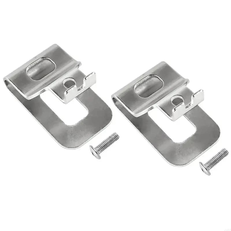 2 Pezzi Gancio per Cintura per Trapano Elettrico, Clip in Metallo per Trapano