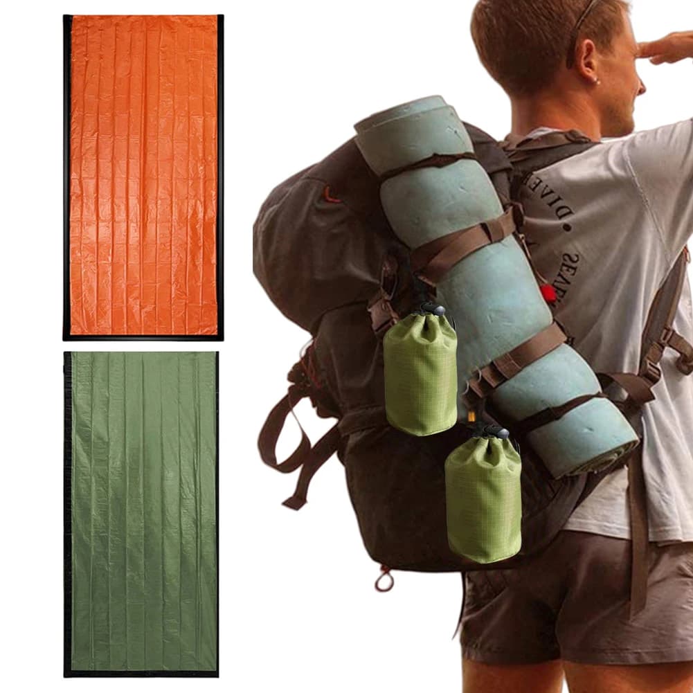 Emergency Coverage, Portable Thermal Hair Drying, Camping Survival Equipment, Hiking and Open Adventures