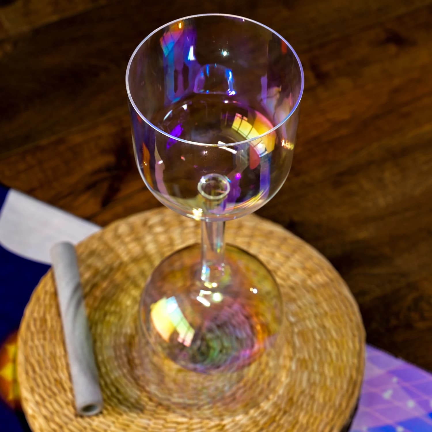 6-Inch Customized Double Chalice Handle Clear Quartz Crystal Singing Bowl Other Crystal Crafts
