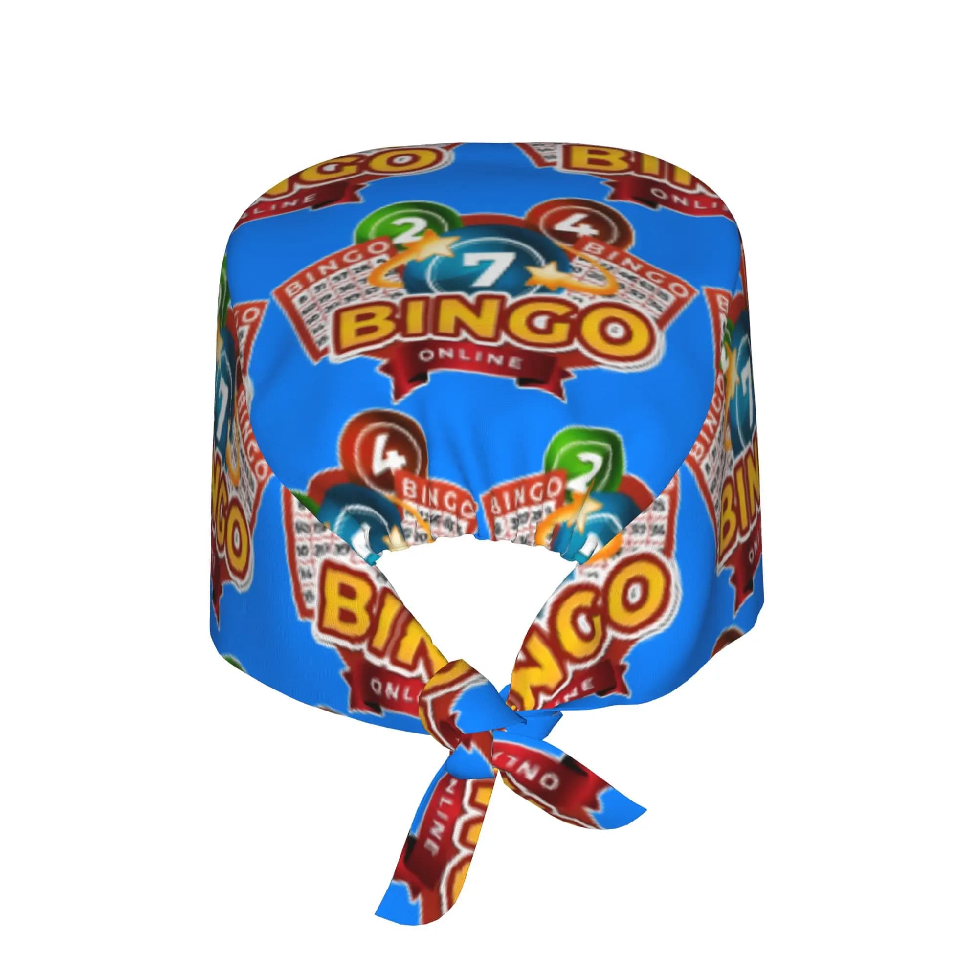 Cappello da lavoro personalizzato B-Bingo per la pulizia, comodo, unisex, per giochi di carte, cappello chirurgico, cappello da infermiera, per dentisti