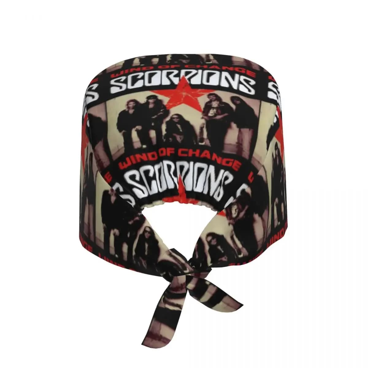 Scorpions Band Rock Scrub Hat Doctor Working Surgical Cap Men Women Adjustable Nursing Caps for Dentist