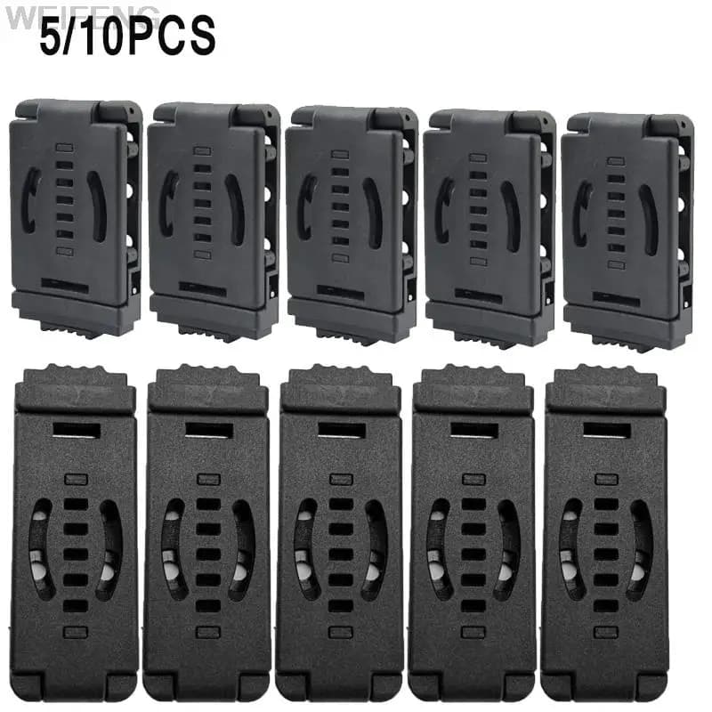 5/10CPS Hunting Kydex Waist Clip Tek Lok Belt Loops Belt Clip For Knife Kydex Sheath/Holster K Sheath Scabbard Gun Holster Clip