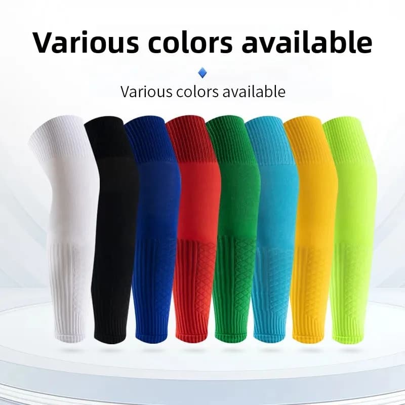 Protezione UV Coprigambe da ciclismo Sport all'aria aperta Assorbimento del sudore Maniche per gambe traspiranti Coprigambe al ginocchio fisse a pressione