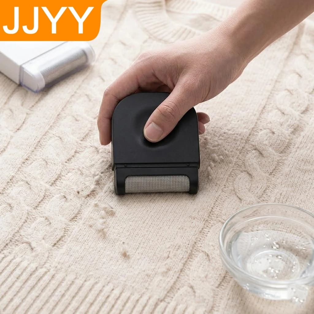 Portable Lint Remover Clothes Fuzz Shaver Fabric Shaver Handheld Travel Roller Reusable Fabric Cleaning Tool for Home Laundry