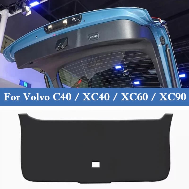 For Volvo C40 XC40 XC60 XC90 Car Trunk Door Anti Kick Protective Pad Tailgate Interior Anti-Scratch Cargo Liner Protective Mat
