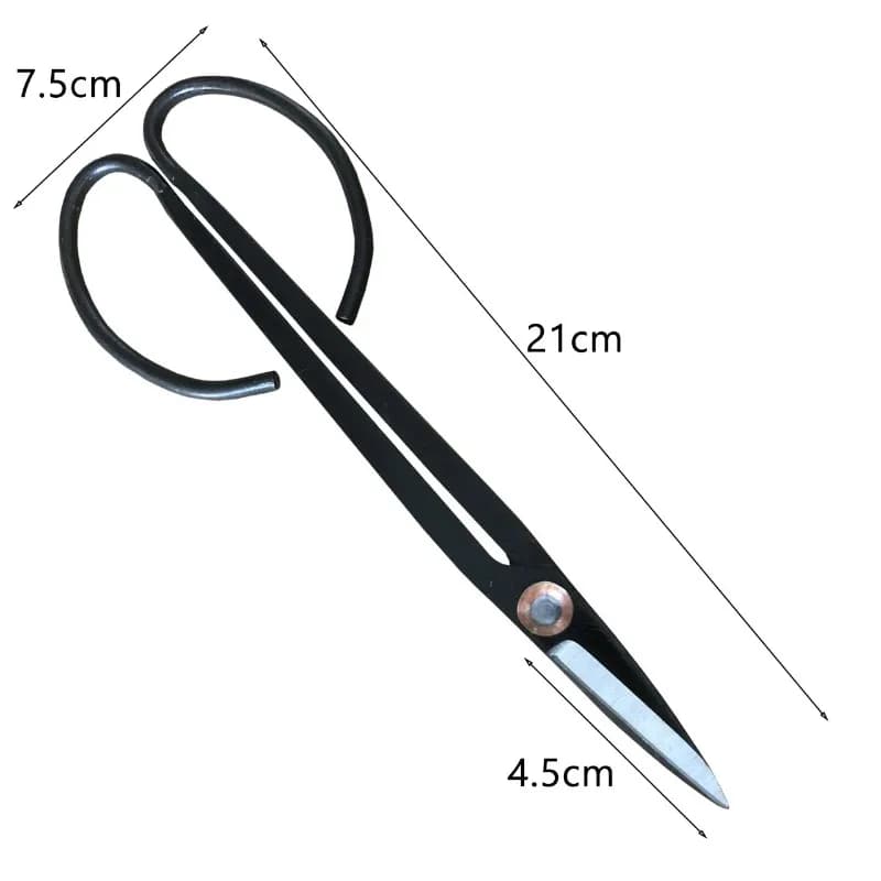 Professional Long Handle Bonsai Scissors Steel Plant Branch Pruning Shears Gardening Flowers Grafting Tool