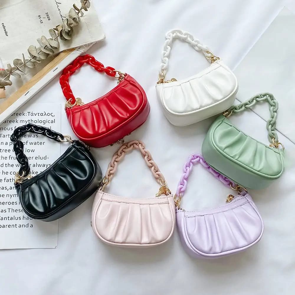 Borsa carina per neonate Borse a tracolla Portafoglio Portamonete Mini pochette