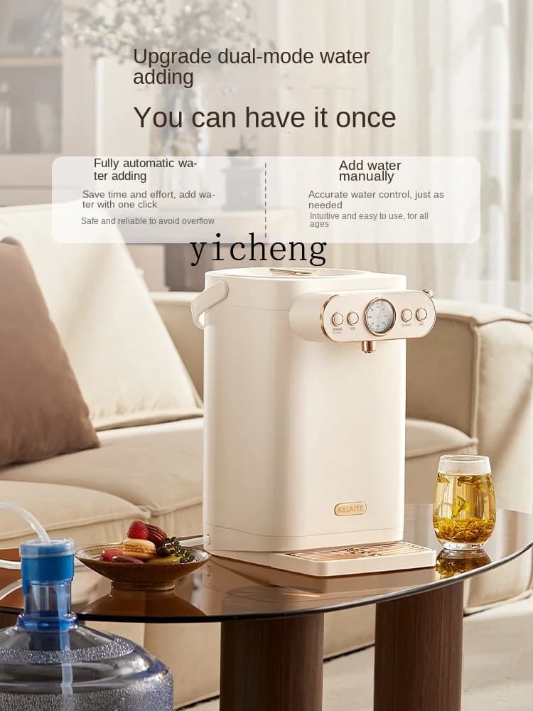 Bollitore Elettrico cc26 con Alimentazione Automatica dell'Acqua, Temperatura Costante Intelligente e Dispenser d'Acqua Integrato