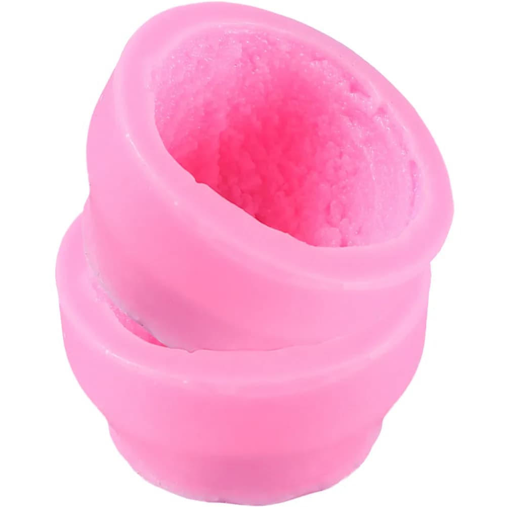 2 stampi in silicone per gelato a forma di palline, flessibili, lavabili, riutilizzabili, per torte fai da te, cioccolato, gelatina, budino, caramelle, artigianato