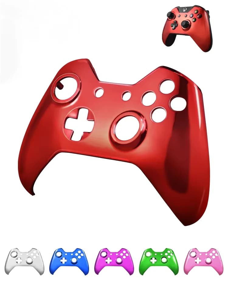 Sostituzione del guscio dell'alloggiamento anteriore opaco premium per controller Xbox One – Accessorio durevole per la copertura della piastra frontale del gamepad