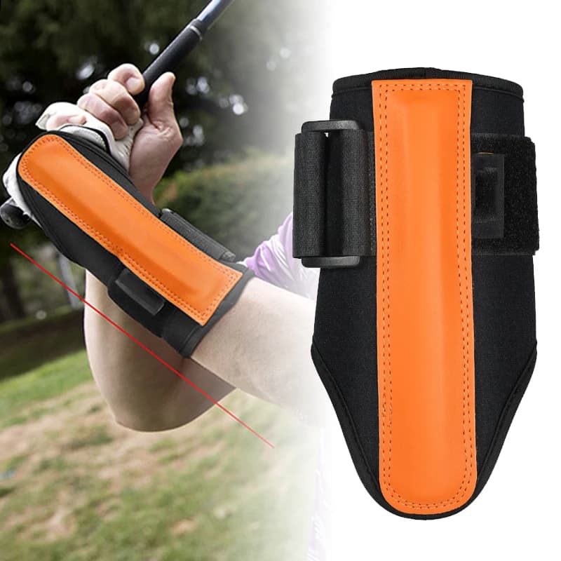 Supporto da Polso per Golf PGM, Correttore di Movimento della Mano, Ausilio per l'Allenamento della Postura dello Swing, Fascia di Potenza, Strumento per l'Allenamento del Gesto dello Swing