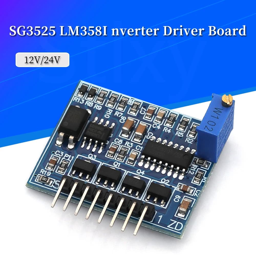 SG3525 LM358 Scheda driver inverter Scheda di azionamento preamplificatore mixer 12V-24V