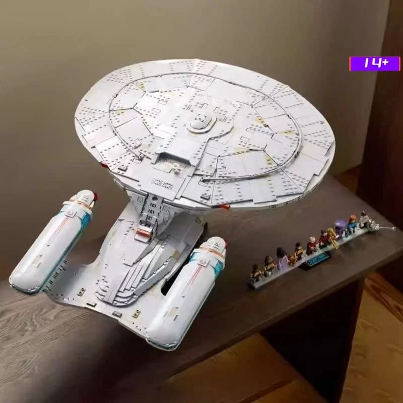 3600 pieces Large Creative Series Model Federation Enterprise Adult Educational Building Blocks Birthday Gift 10356