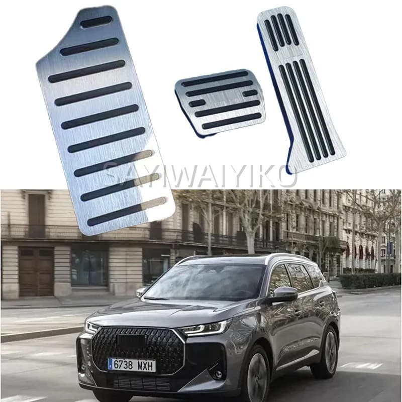 Copri Pedale Acceleratore, Freno e Frizione Antiscivolo per EBRO S700 S800 Chery Tiggo7 PLUS Tiggo8 TIGGO 7 8, Accessorio Auto