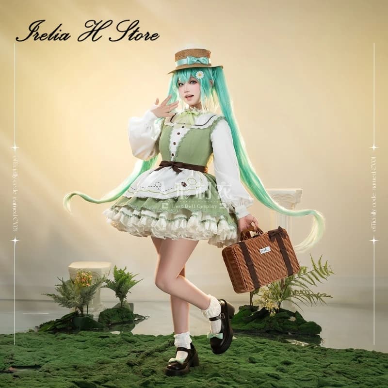 Irelia H Store Anime M I cos ku Costume Cosplay Stile rurale Lolita Sweet Dress Costume di Halloween
