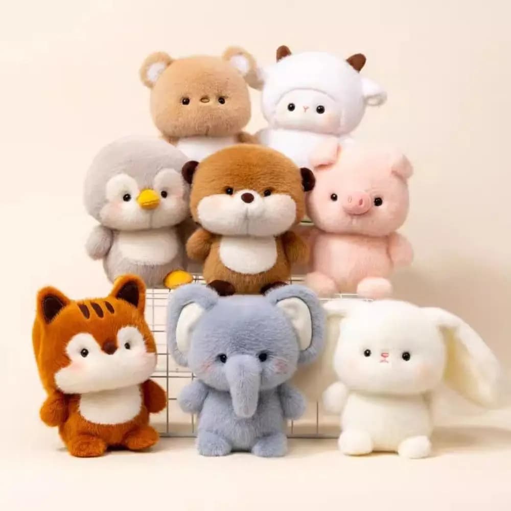 Cute 16 cm plush companion doll capibara elefante stuffed animal pillow plush bear animal plush gift to sleep