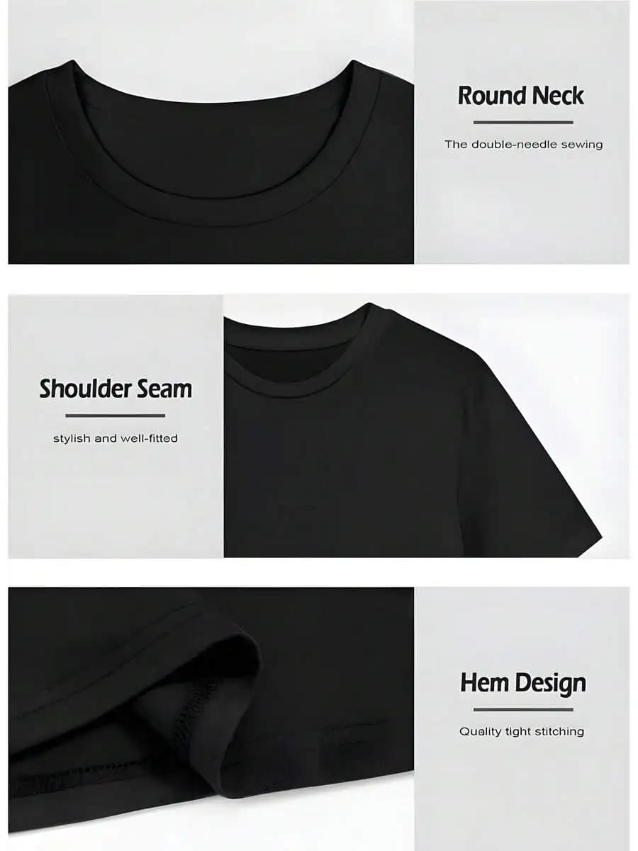 Men's T-Shirt in Modal to Sleeves Court with Round Neck, Lightweight and Breathable