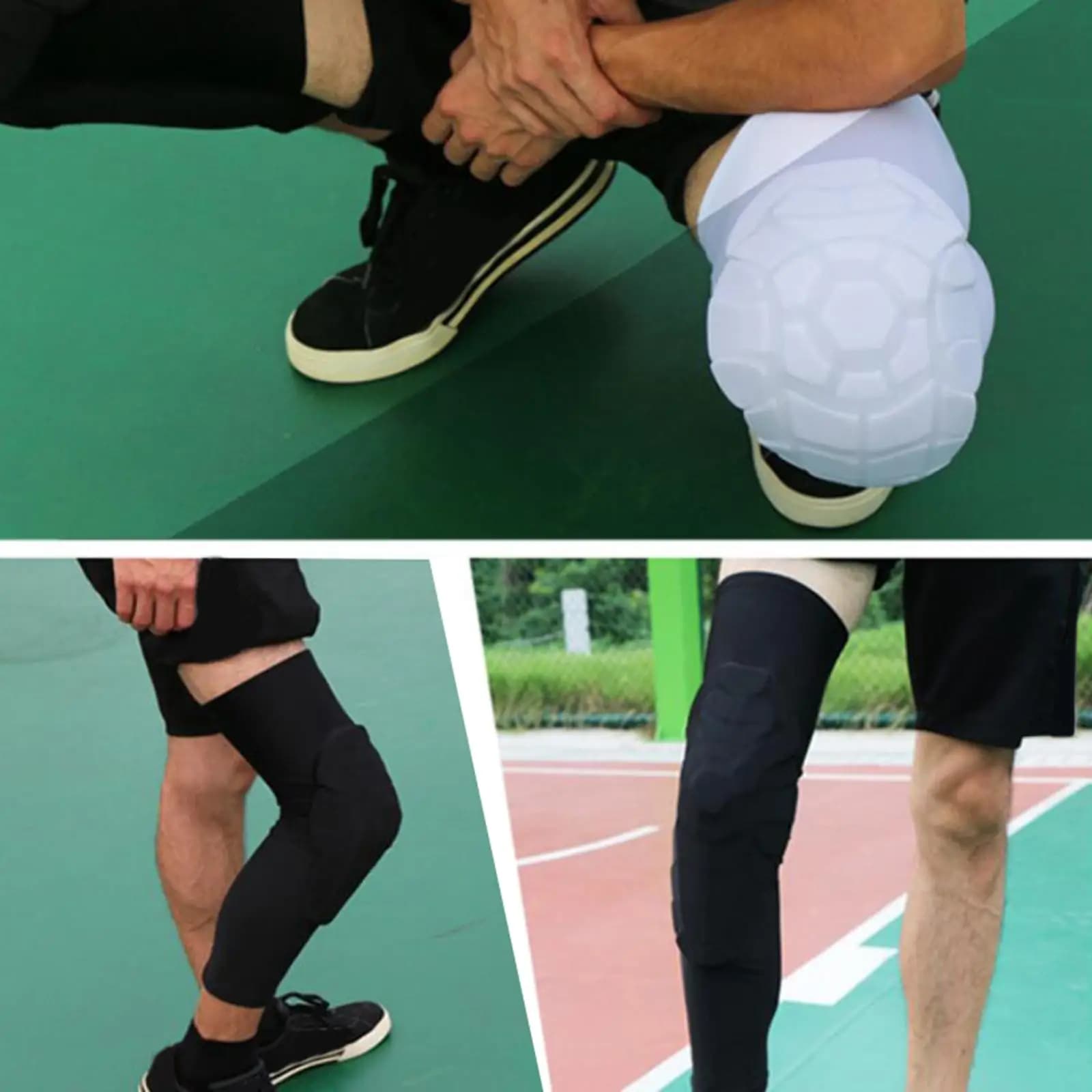 Ginocchiere Protettive per Adulti e Bambini, per Ciclismo, Sci, Corsa, Pattinaggio, Protezione Sportiva per Distorsioni e Lesioni