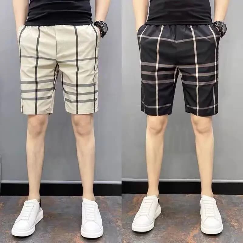 Men's Casual Shorts Korean Summer Sports Shorts High Quality Men's Clothing Harajuku High Street Drawstring Short Pants New 2025