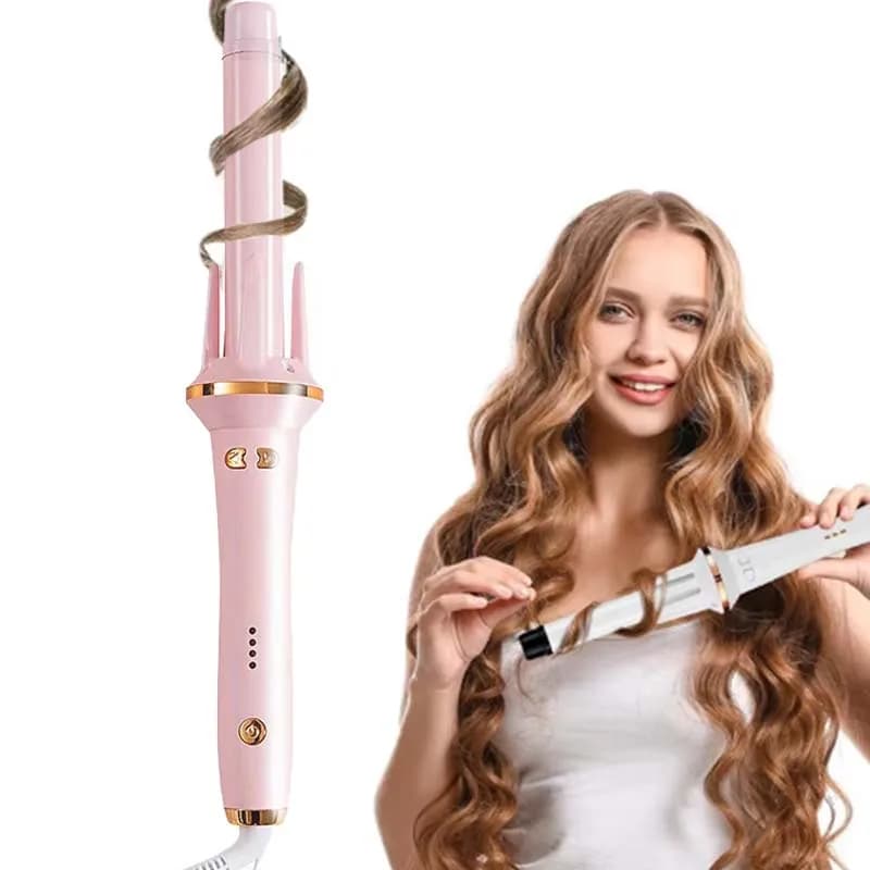 Professional Auto Rotating Curling Iron Fast Hair Curler Adjustment Temperature Irons Curling Wand Roller Hair Styling Tools