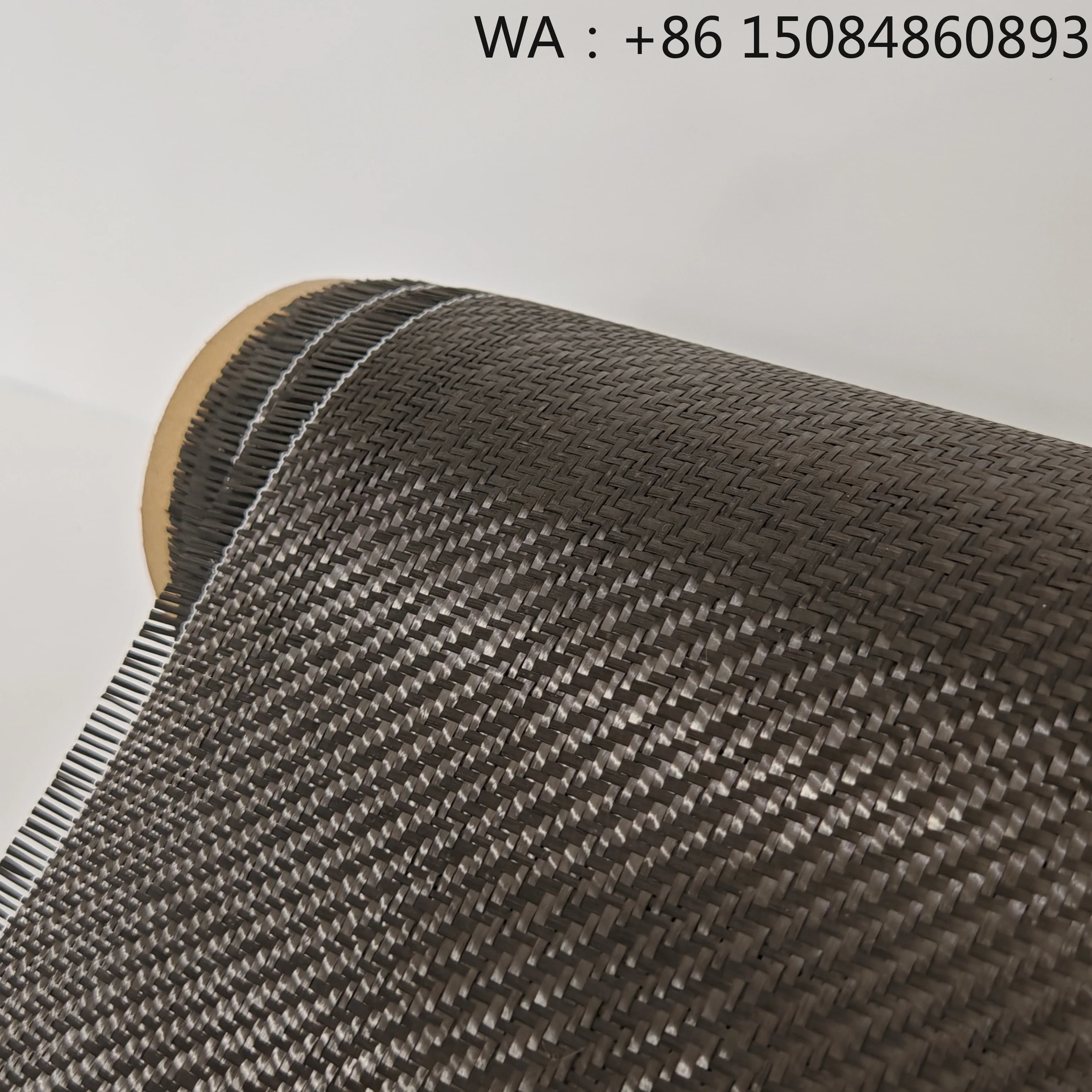 3K 200gsm Stab & Cut Resistant Carbon Fiber Fabric, Windproof Ultra Lightweight Woven Cloth for Bags, Luggage, Cars and Industri
