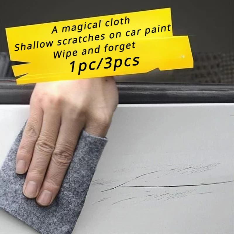 1/3pcs Universal Nano Sparkle Cloth automotive scratch car wax spray paint cloth per lucidatura auto riparazione antimacchia antigraffio