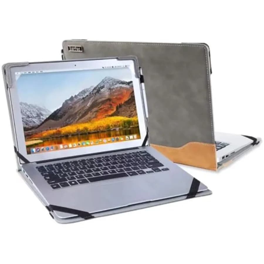 Custodia protettiva con supporto compatibile con laptop Dell Latitude 7430 7420 7410 7400 5430 5420 5421 da 14 pollici