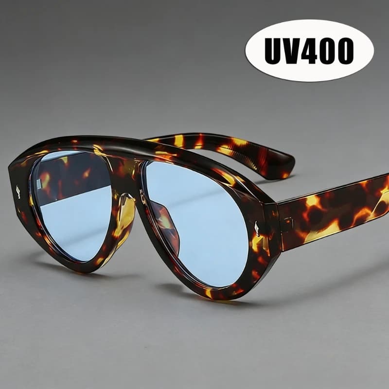 2026 New Women's INS Style Pilot Fashion Sunglasses Trendy Oversized Frames Outdoor UV400 Sun Glasses Classic Driving Shades