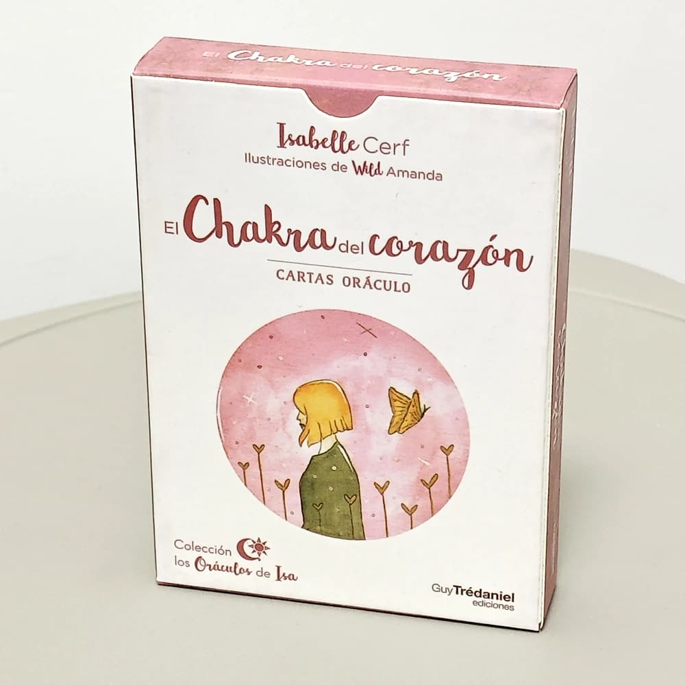 Romantic Love Oracle Deck 42 carte Heart Chakra Oracle da 10,5 * 7,5 cm in lingua spagnola