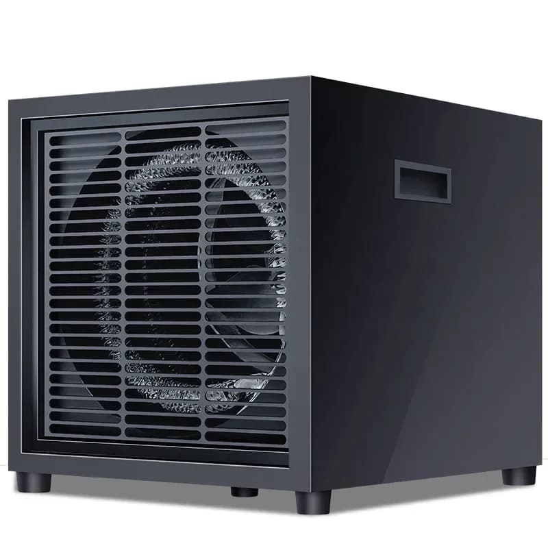 Riscaldatore d'aria 30M2 Riscaldatore per pistola in acciaio piccolo Risparmio energetico domestico Ventola di calore veloce Riscaldamento elettrico industriale ad alta potenza