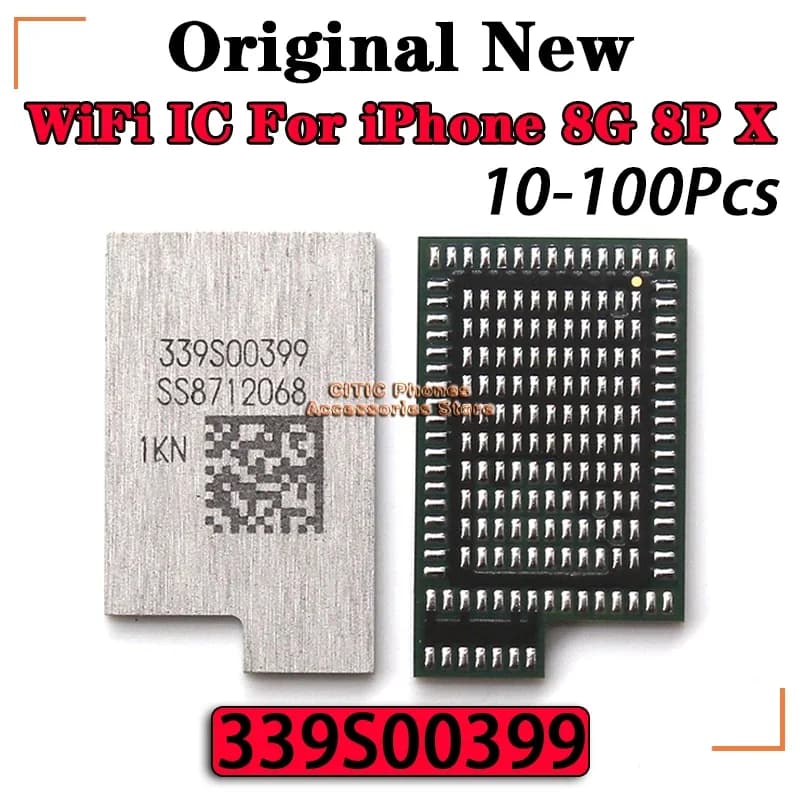 10-100 pz Nuovo Originale 339S00399 339S00199 WLAN_W WiFi IC Per iphone 7/7Plus 8/8Plus X MODULO Bluetooth IC Chip Ad Alta temperatura