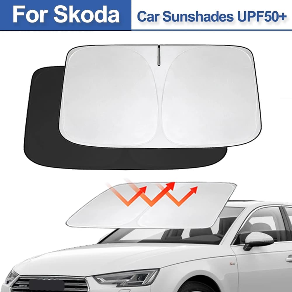Parasole per parabrezza per Auto per Skoda Octavia Kodiaq Karoq parasole protezione UV ricambi Auto