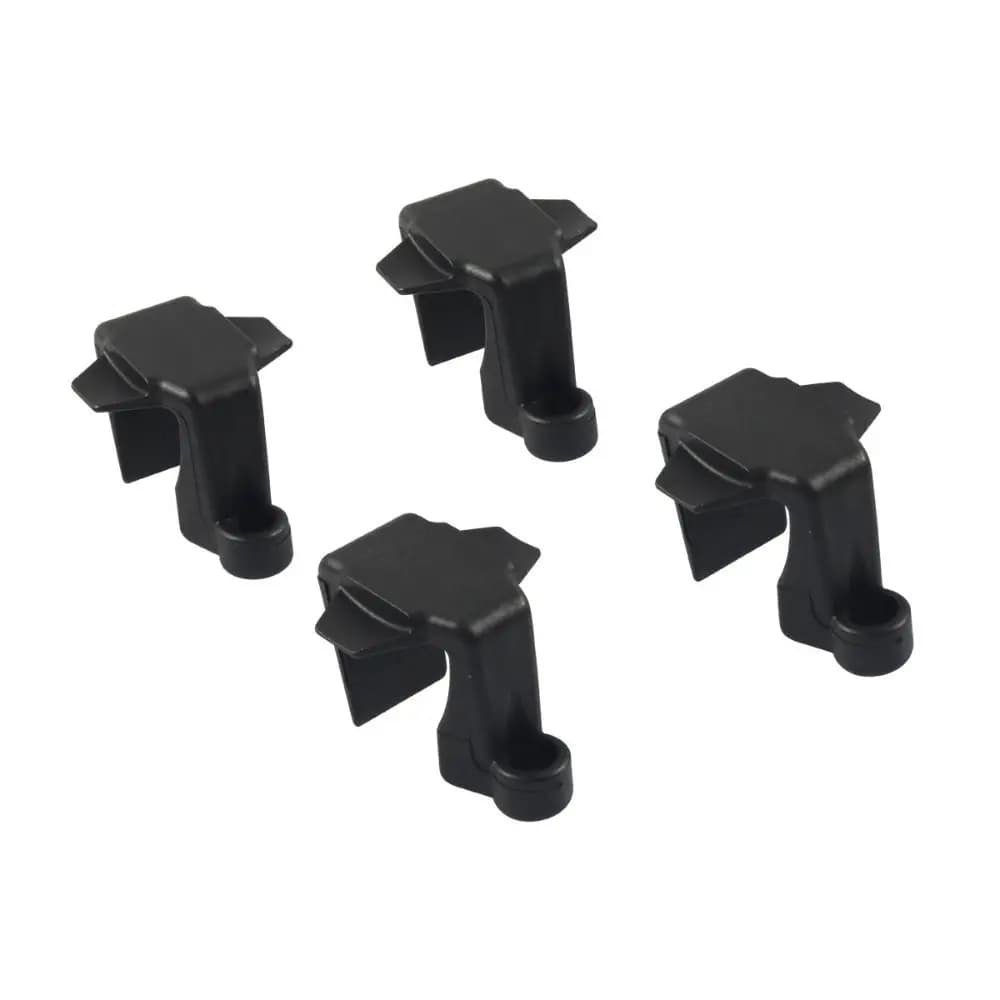 UV Resistant Boat Marine Bumper Black Nylon Sturdy Design Pontoon Mount Secure Fit Adjustable Hanger Rope Hook