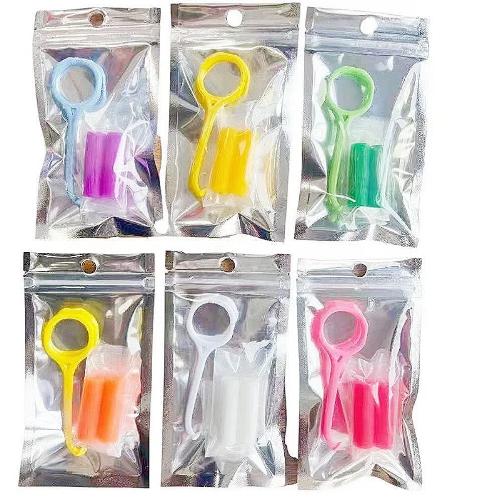 1/2/20pcs Dentale Orthodontic Material Bretelles Invisible Extractor Removal Hook Bretelle Transparent Aligner Teeth Whitening Tool Silicone