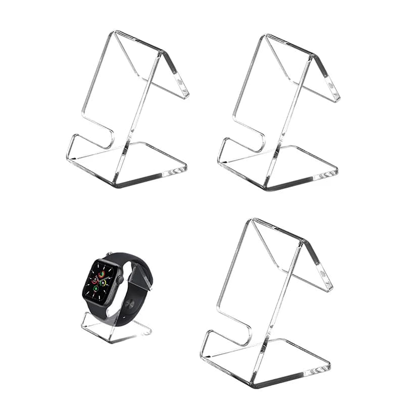 Espositori per orologi in acrilico Porta orologi trasparente Organizzatore Porta orologi per gioielli Vetrina per espositori per orologi singoli