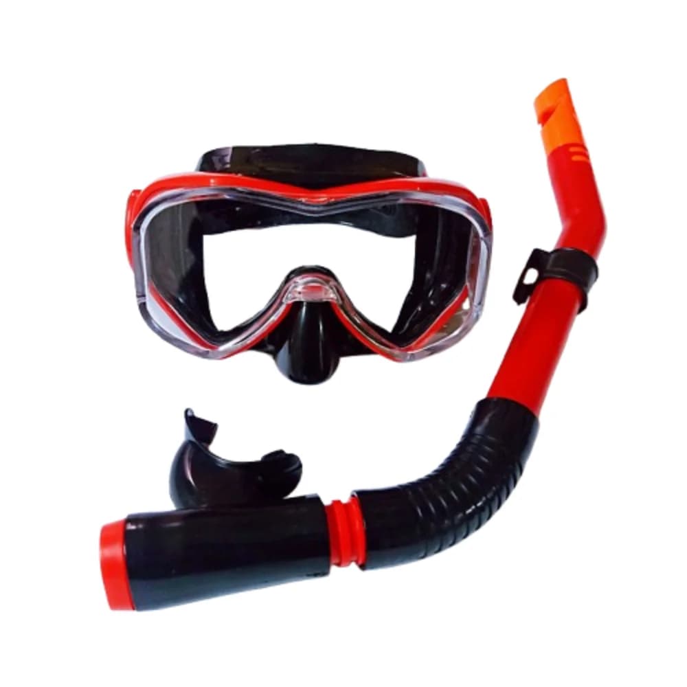 Maschera Subacquea Impermeabile per Snorkeling, Occhiali da Nuoto Sicuri Anti-Appannamento con Boccaglio