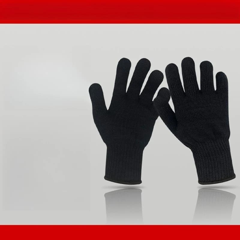 Gloves for Hairdressers, for Iron Hairdressers, Smooth comb, Hair Plate, Thermal Insulation in Coton Heat Resistant