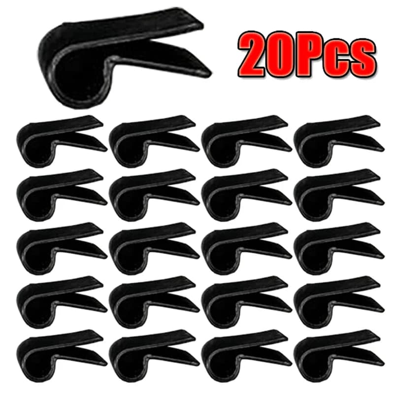 20Pcs Automotive Dashboard Wiring Harness Clips Car Interior Trim Cable Clips Cable Management Clips For Interior Modifications