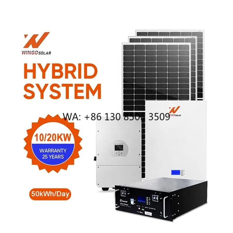 Prezzo all'ingrosso Set completo Sistema di energia solare ibrido da 5 kW Sistemi di energia per pannelli solari domestici