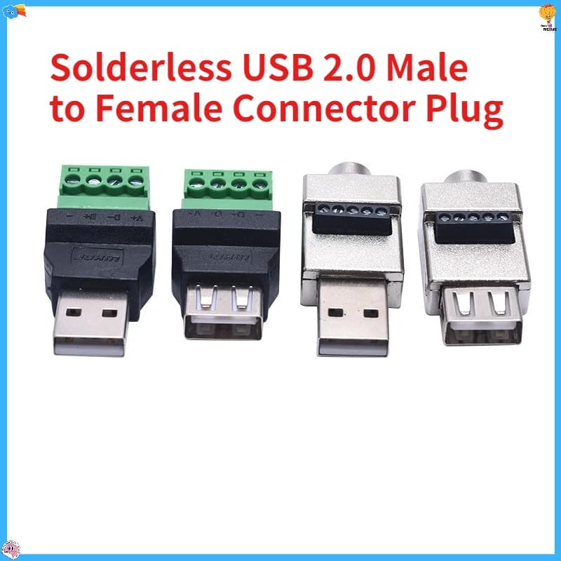 Cavo di trasferimento dati durevole con connettore USB 2.0 maschio-femmina senza saldatura per computer TV tastiera mouse telefono cellulare