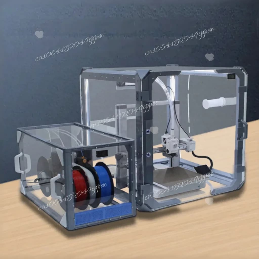 Suitable for A1/AMS/Prusa MK3/MK4/Kobra3 and other 3D printer shells with dust sealing and moisture resistant